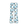 Winter Mickey Adult bamboo Flare Pants and Shirt Set