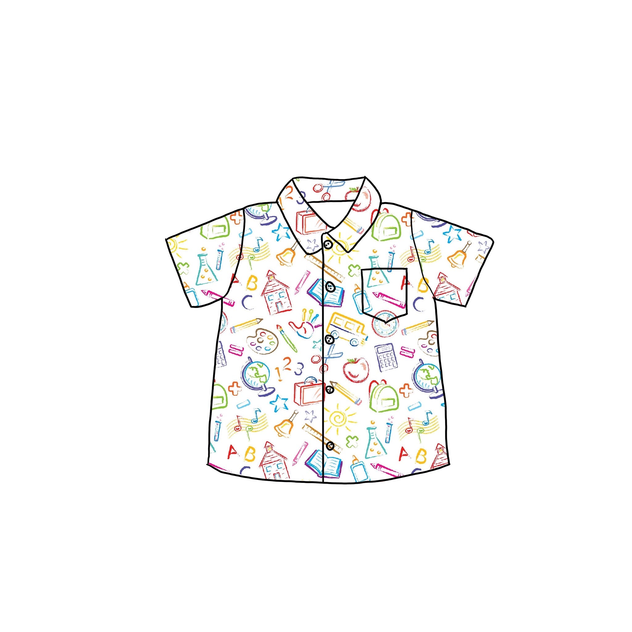 Library Chic Button Down
