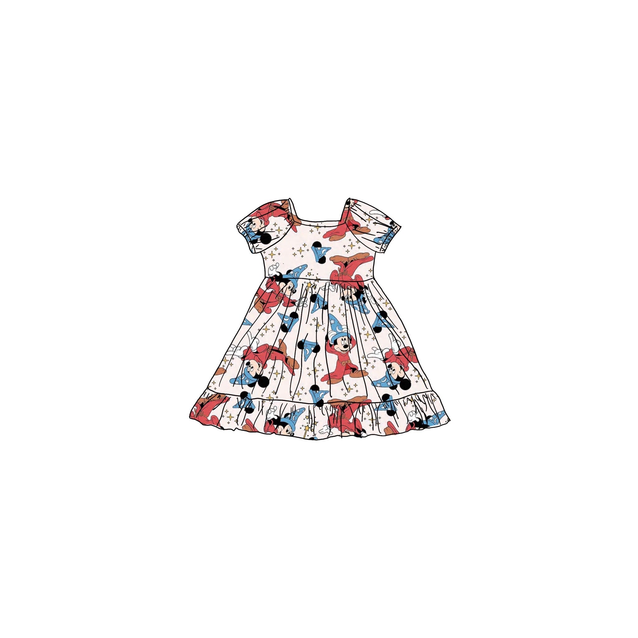 Sorcerers Apprentice Bamboo Dress