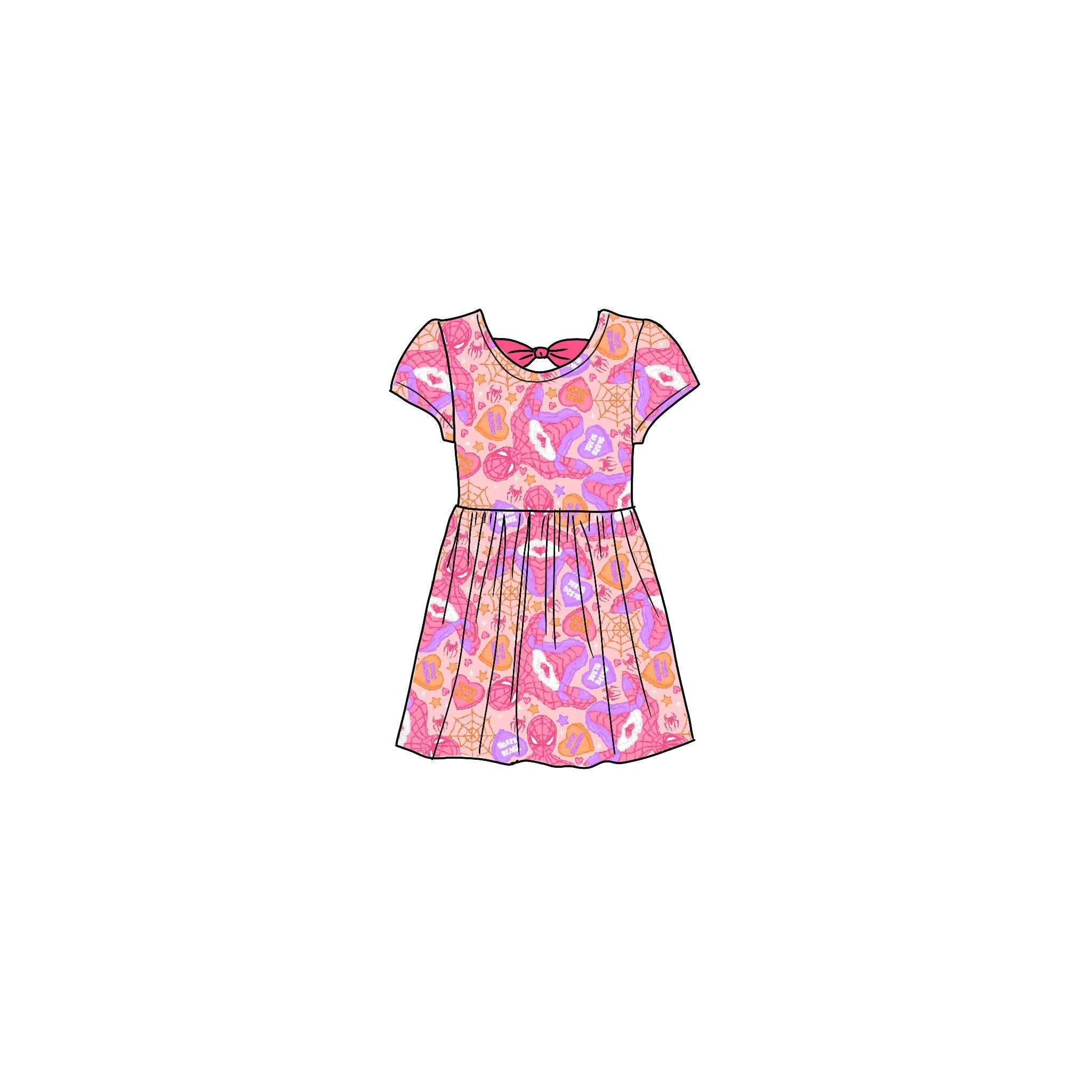 You’re Strong Bamboo Dress with Bow