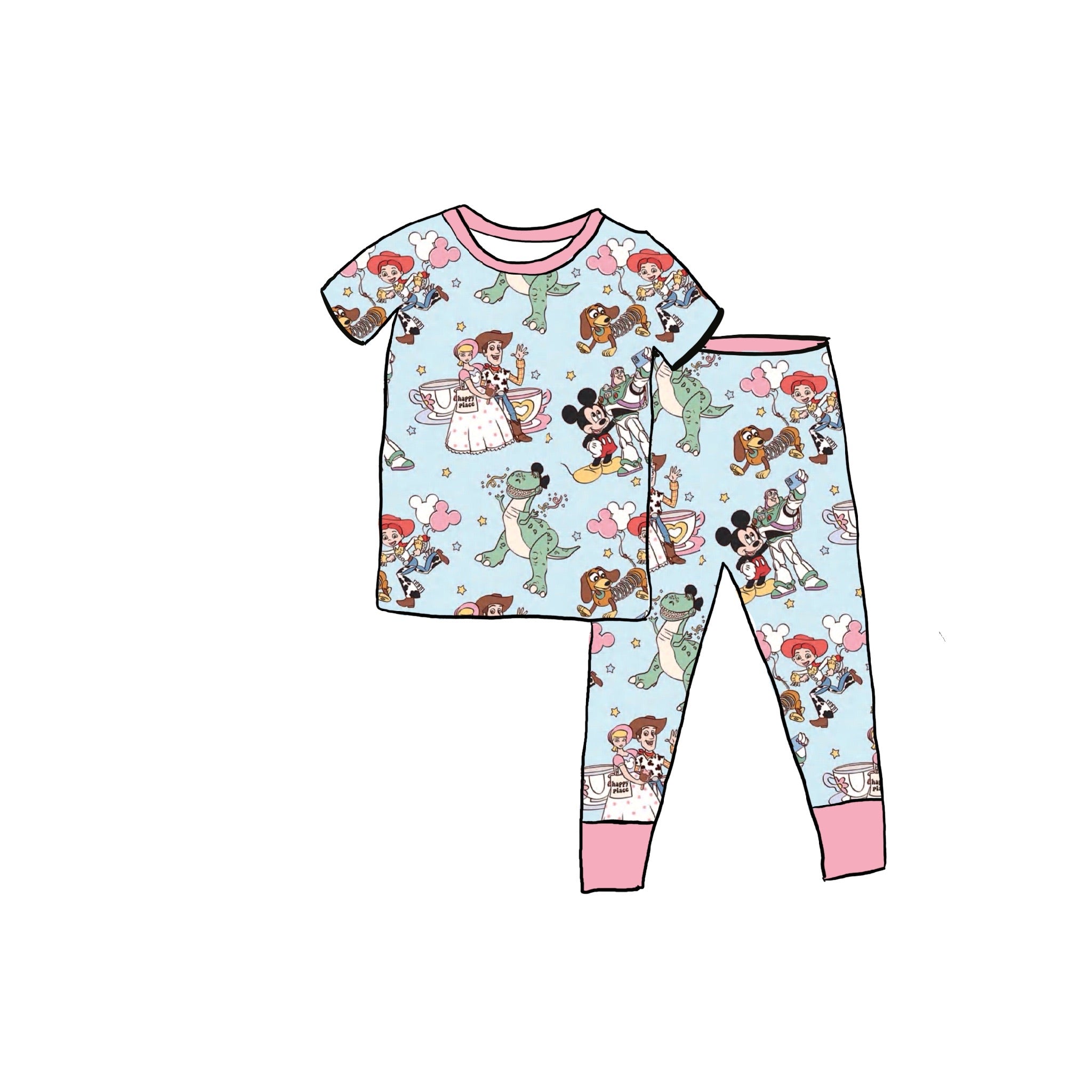 Magical Friends 2 piece set