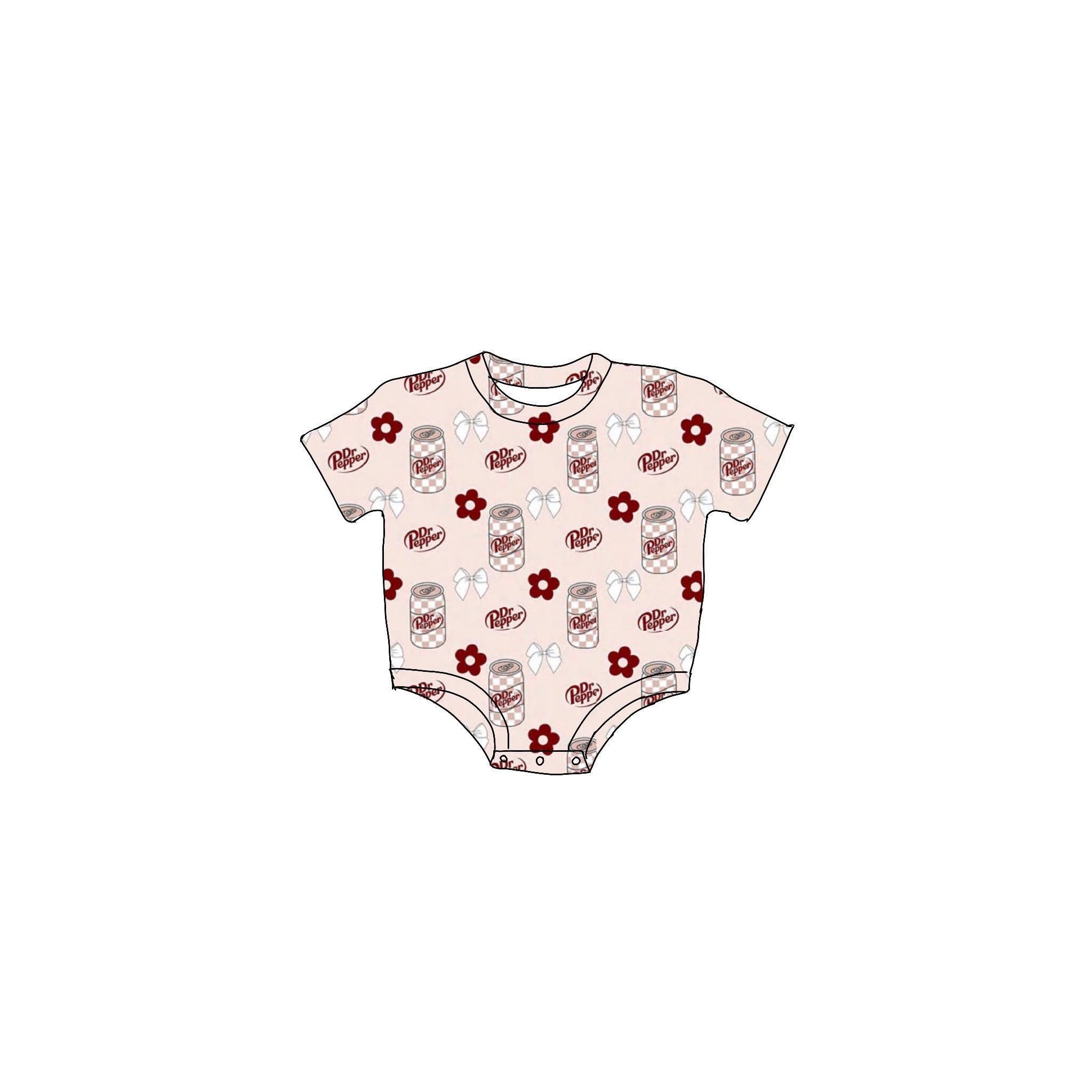 Girly POP Bamboo bubble tee