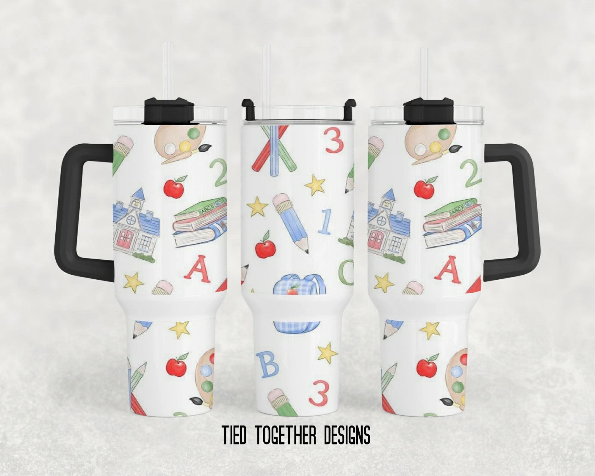 ABC Insulated Travel Tumbler 40oz