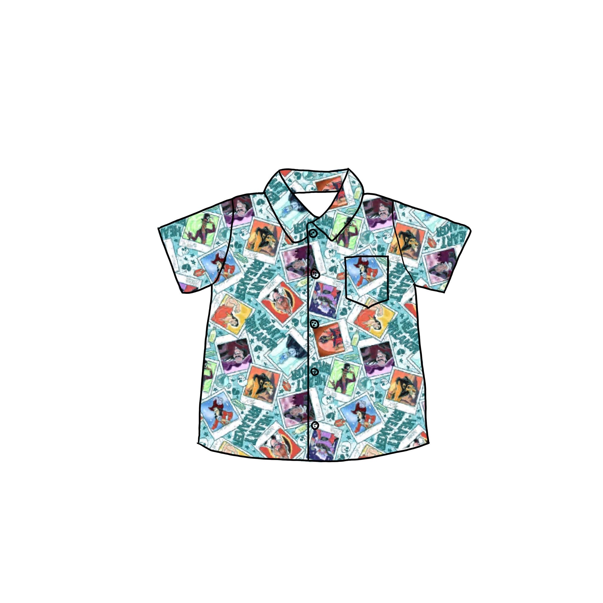 Heart Breaker Button Down