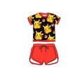 Pikachu at School Bamboo Drawstring Short Set