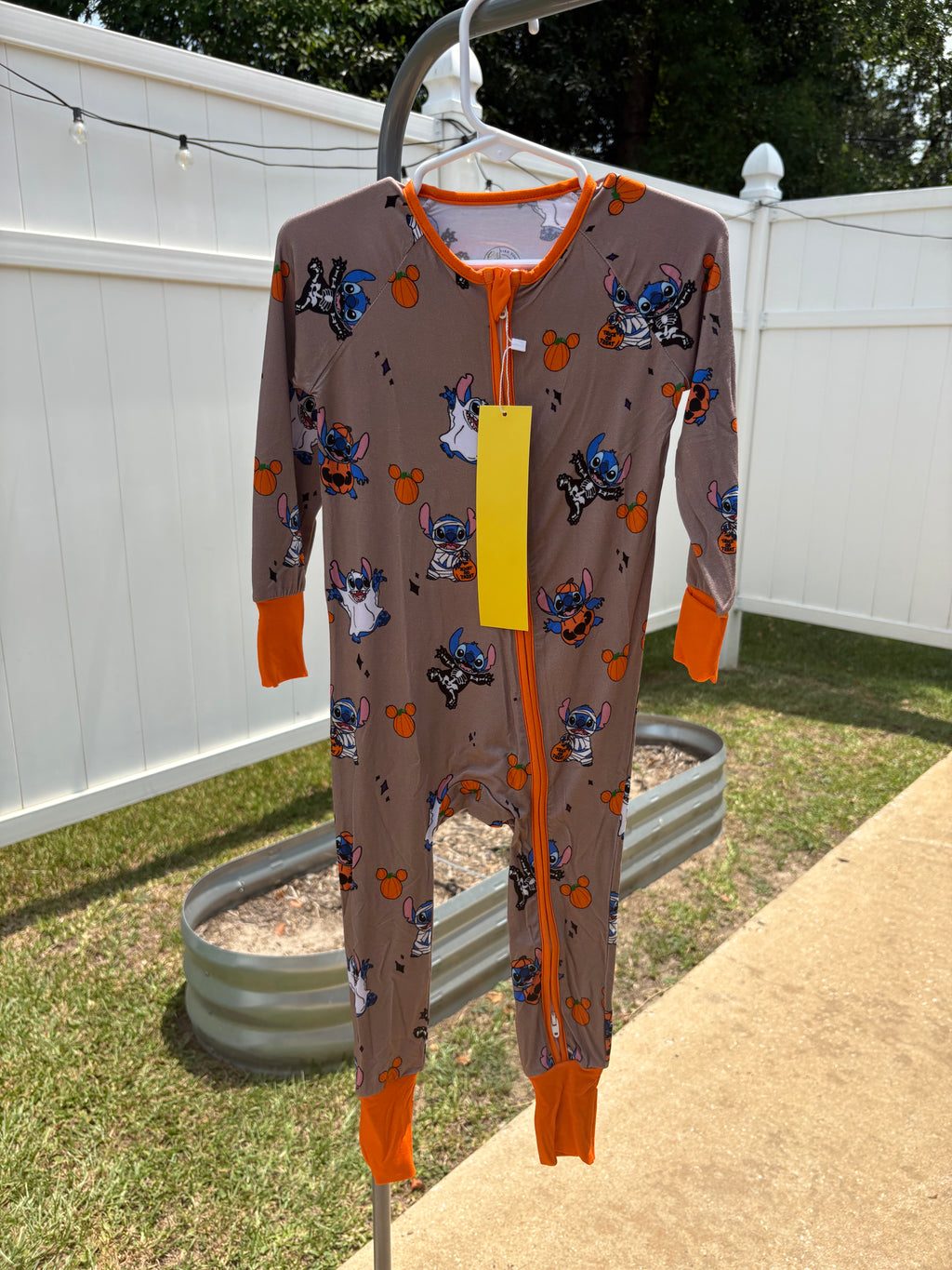 Alien Tricks Zippie Romper