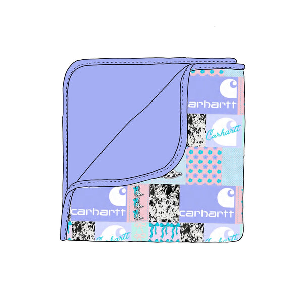 Pastel Cowgirl blanket