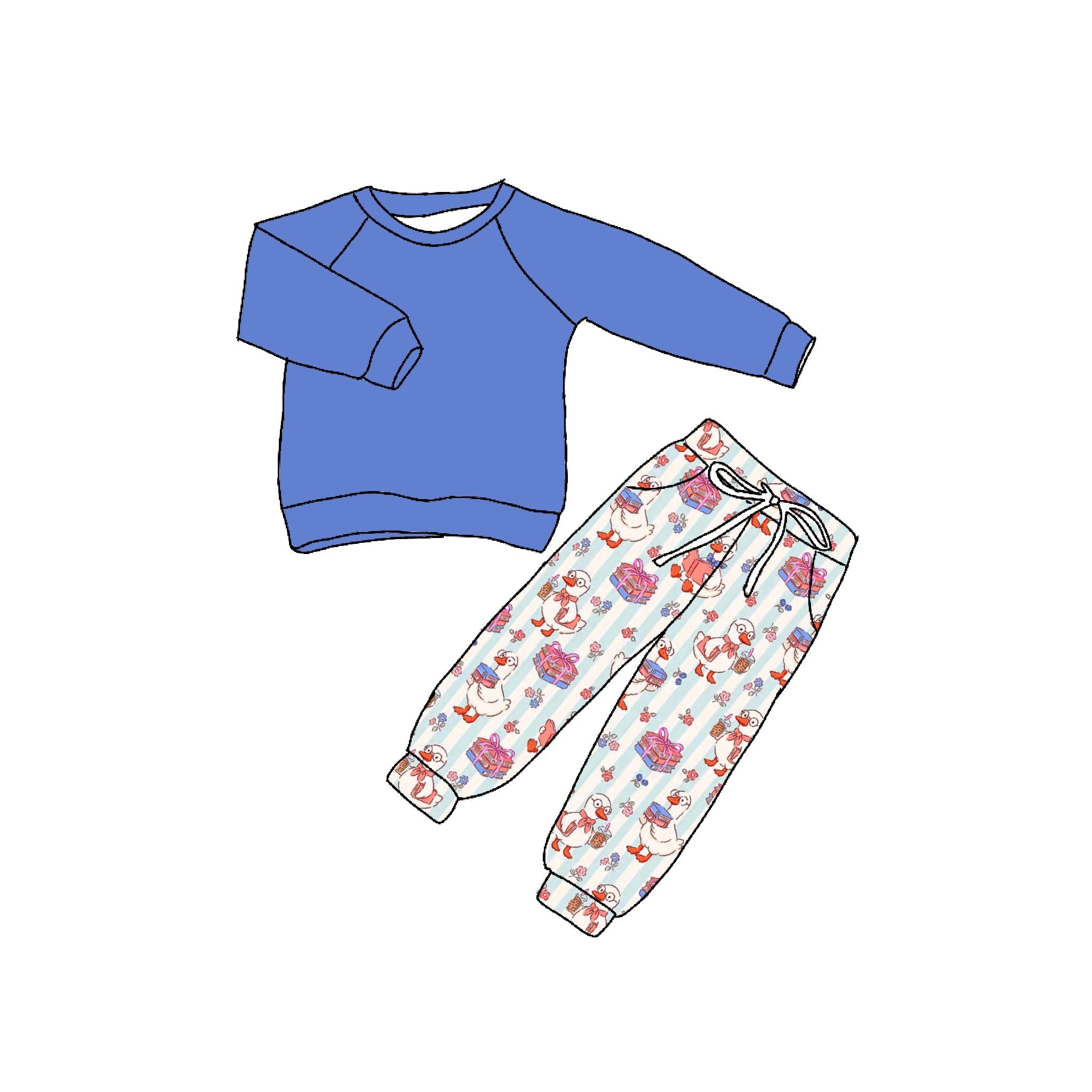 Reading Goose 2 Piece Comfy Set