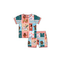 Moana Patch Bamboo Sleep Short Set