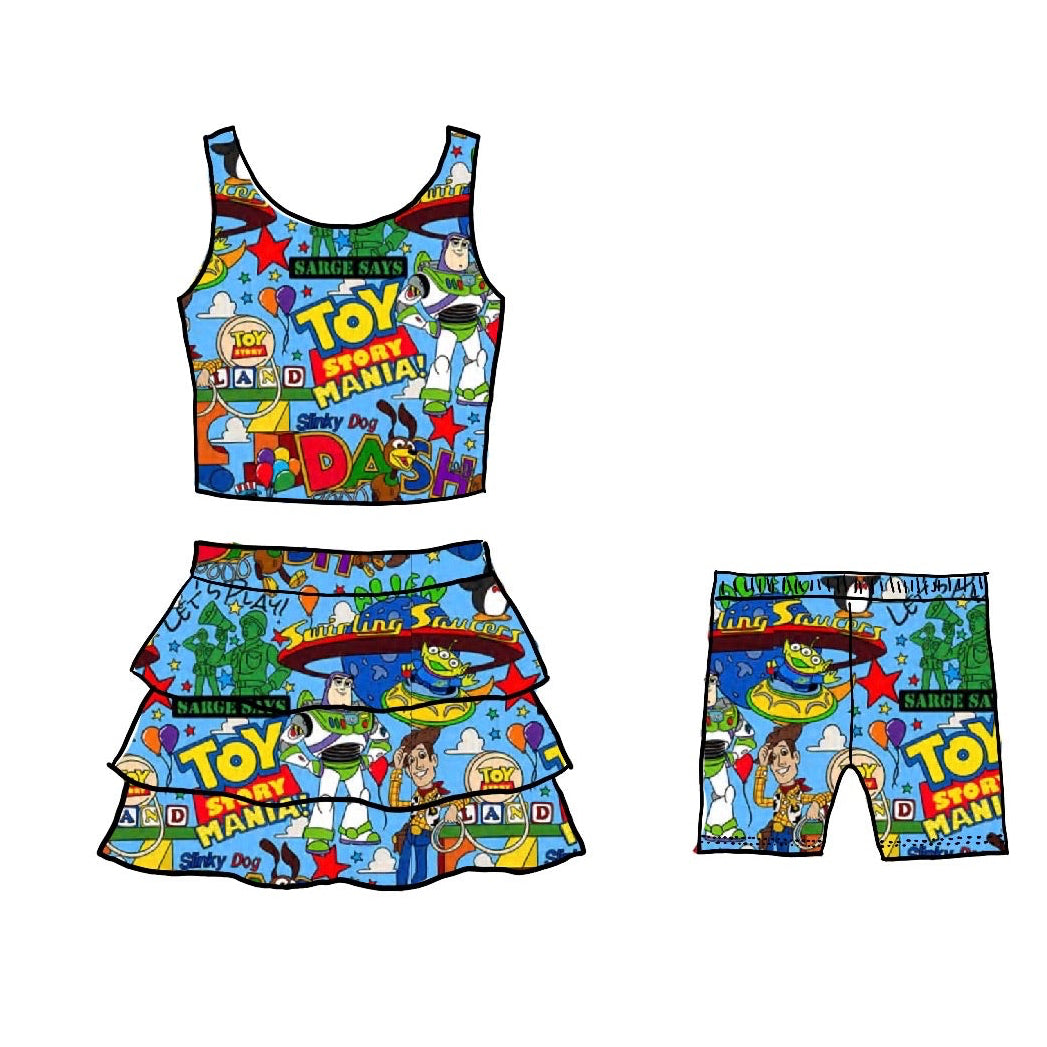 Toy Land Athletic Skirt Set