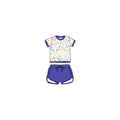 Library Chic Drawstring Short Set
