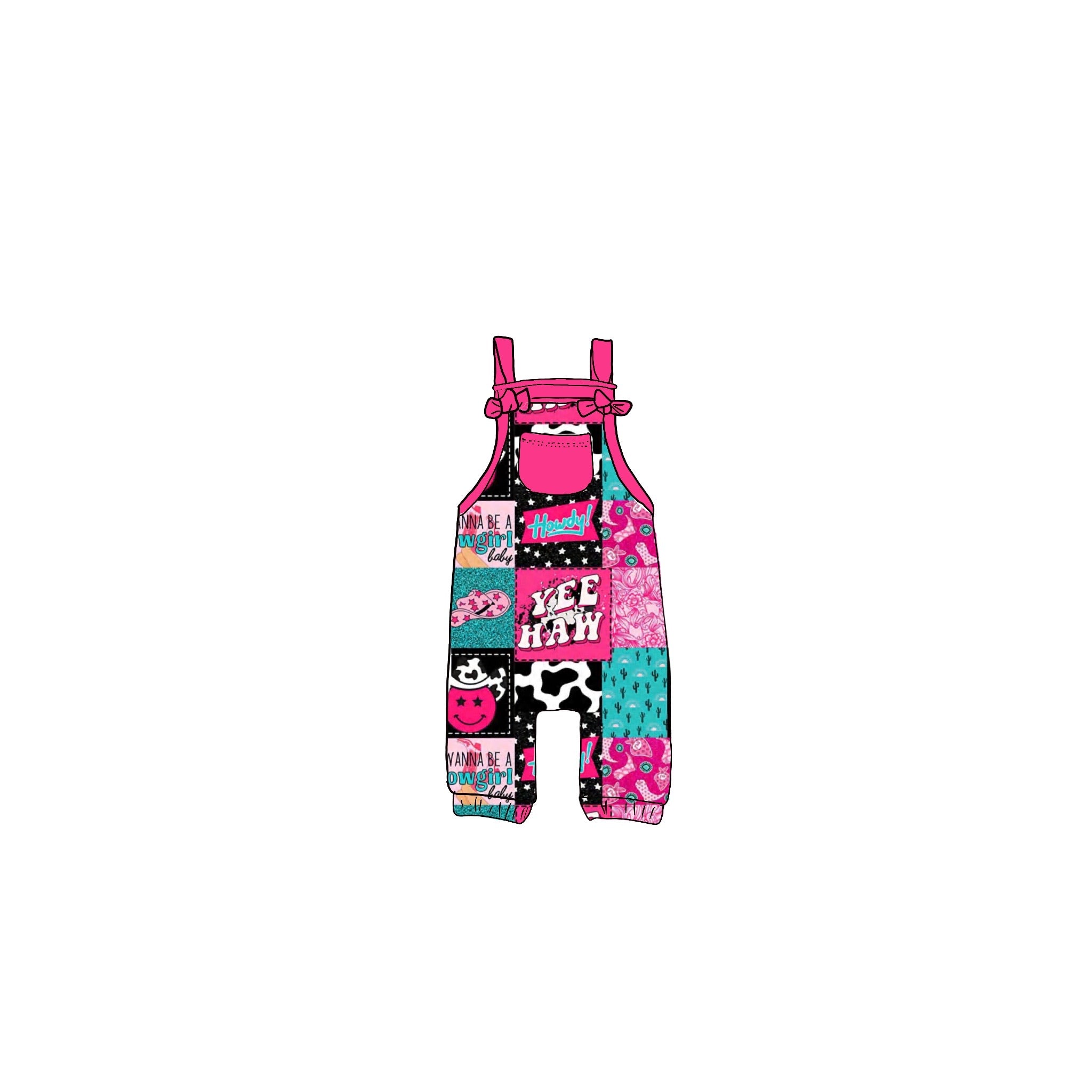 Cowgirl Chic Bamboo Overalls