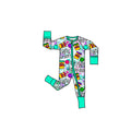 Recess Rebel Bamboo Zippie Romper