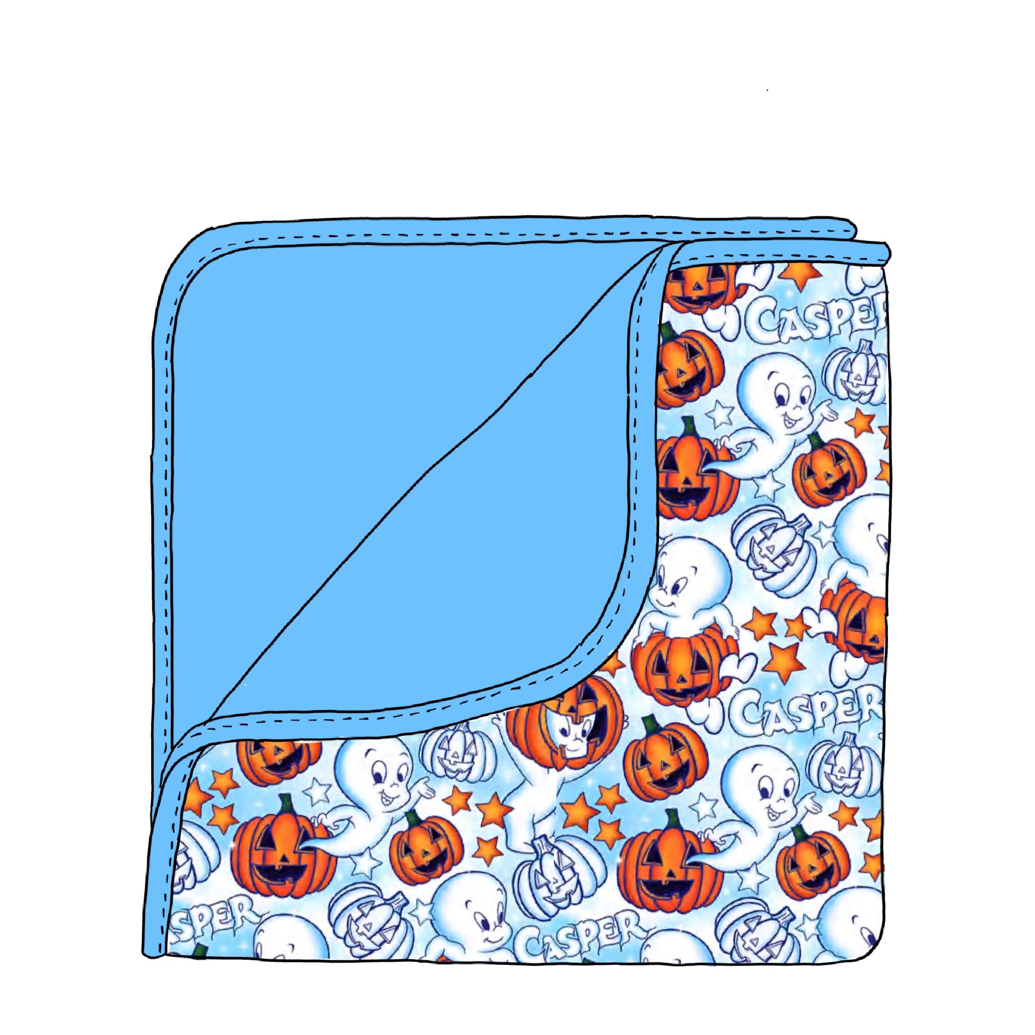Friendly Ghost Blanket