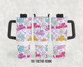 Unique Flowers Insulated Travel Tumbler 40oz