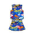 Pizza Planet Squiggle Trim Athletic Set