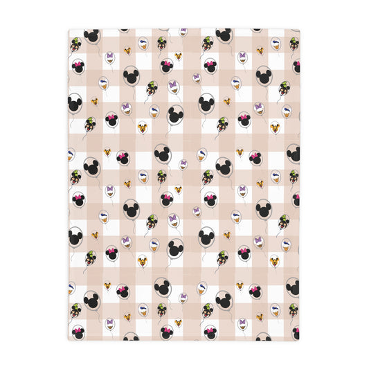 Mickey and Friends Cozy Plush Fleece Blanket