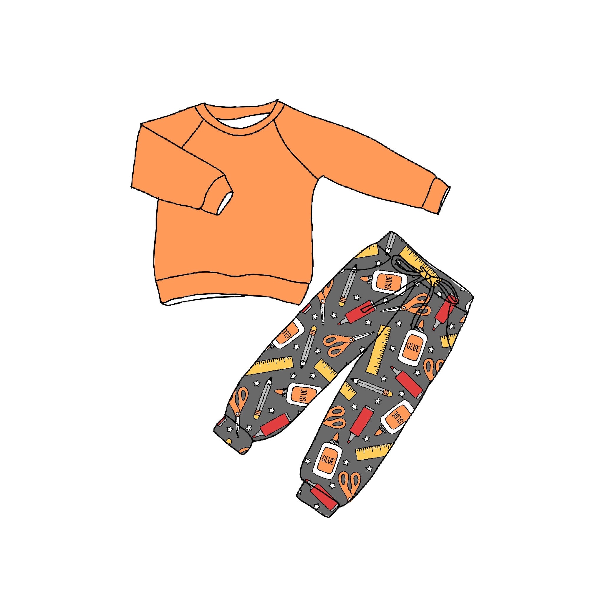 Supplies 2 Piece Comfy Set