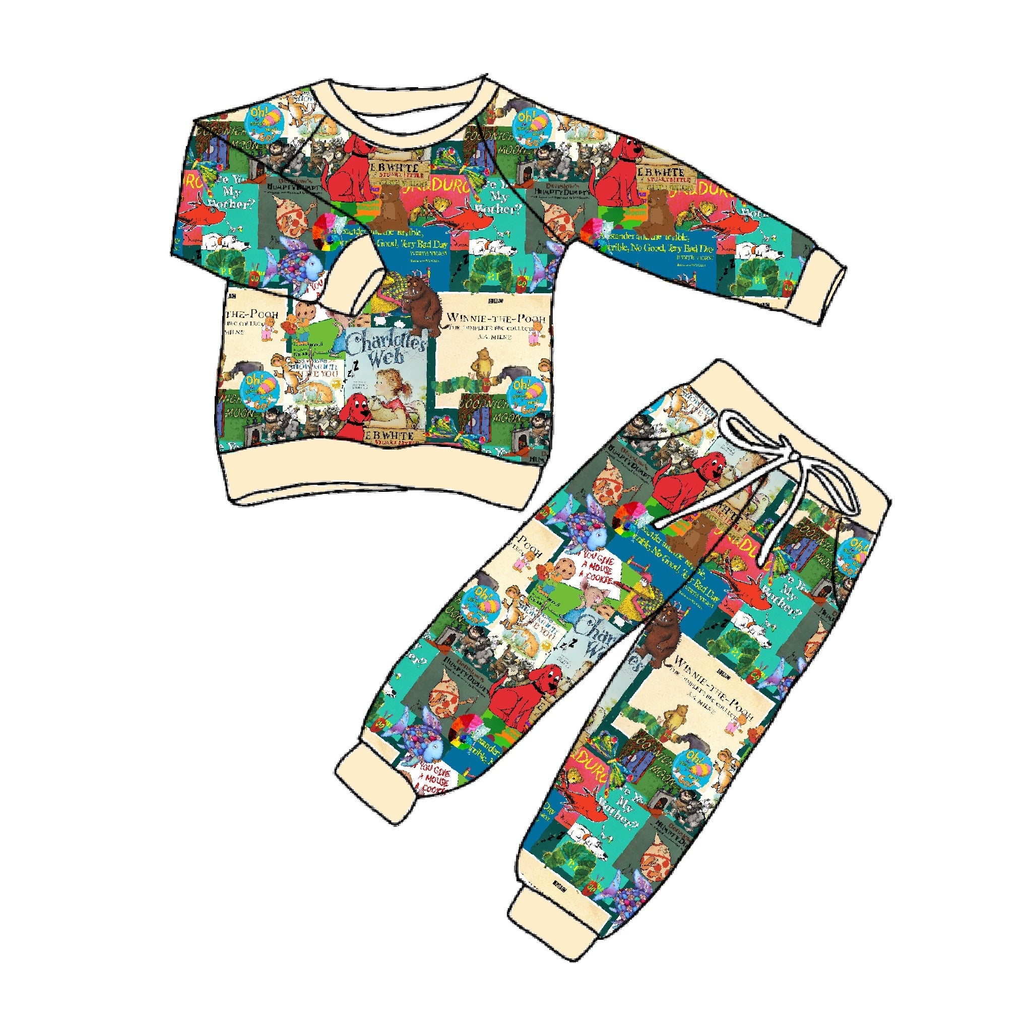 Childhood Fables 2 Piece Comfy Set