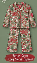 Peppermint Cocoa 2-piece button down set