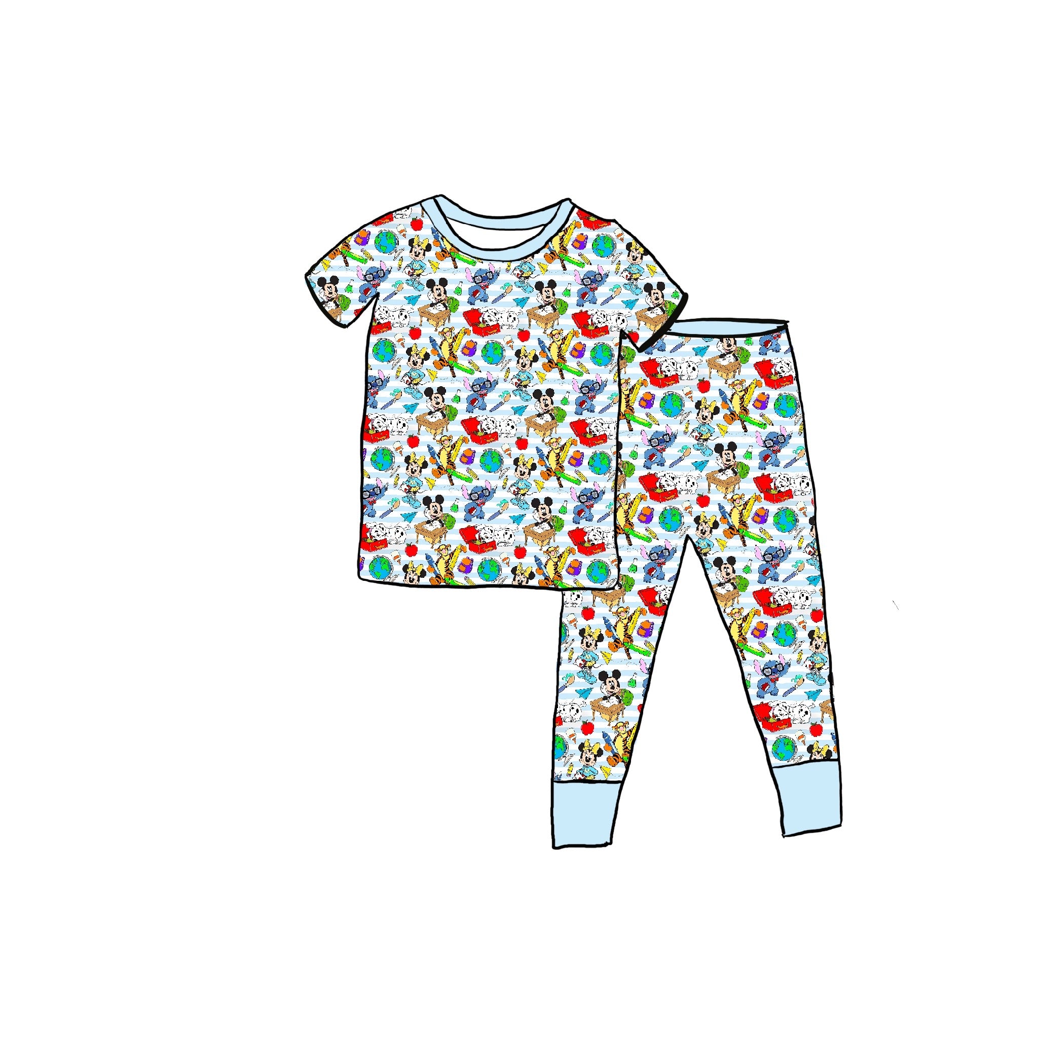 Stitch University  2-piece set