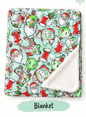 Groovy Santa Blanket