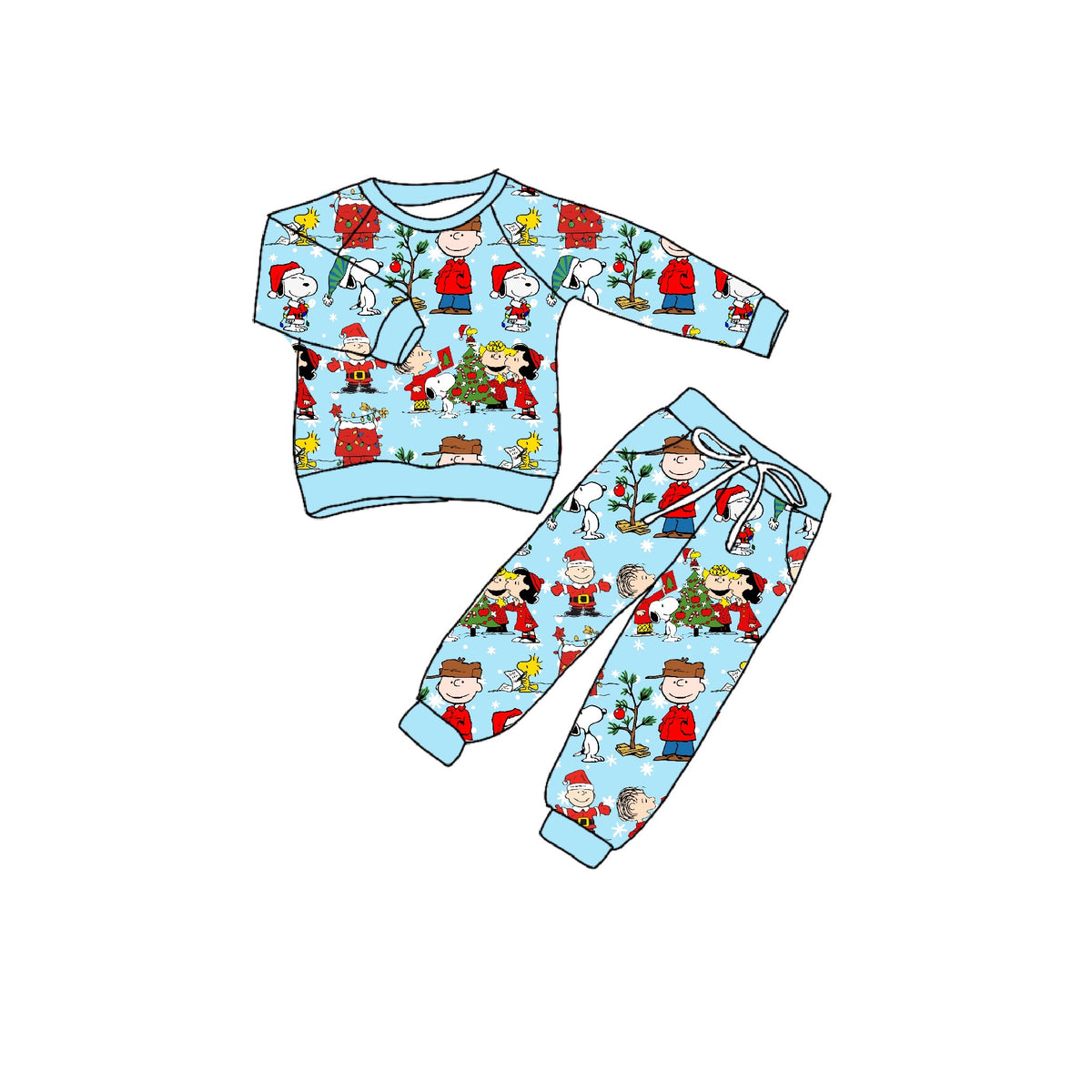 CB Christmas Tree 2 Piece Comfy Set