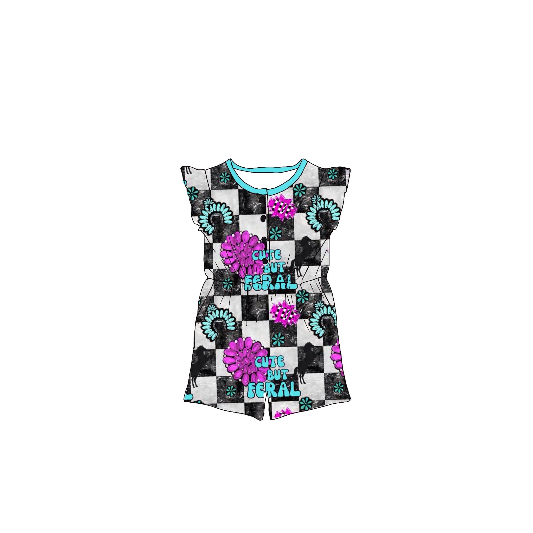 Feral and Free Bamboo Romper