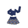 Polar Express  Long Sleeve Athletic Skirt Set