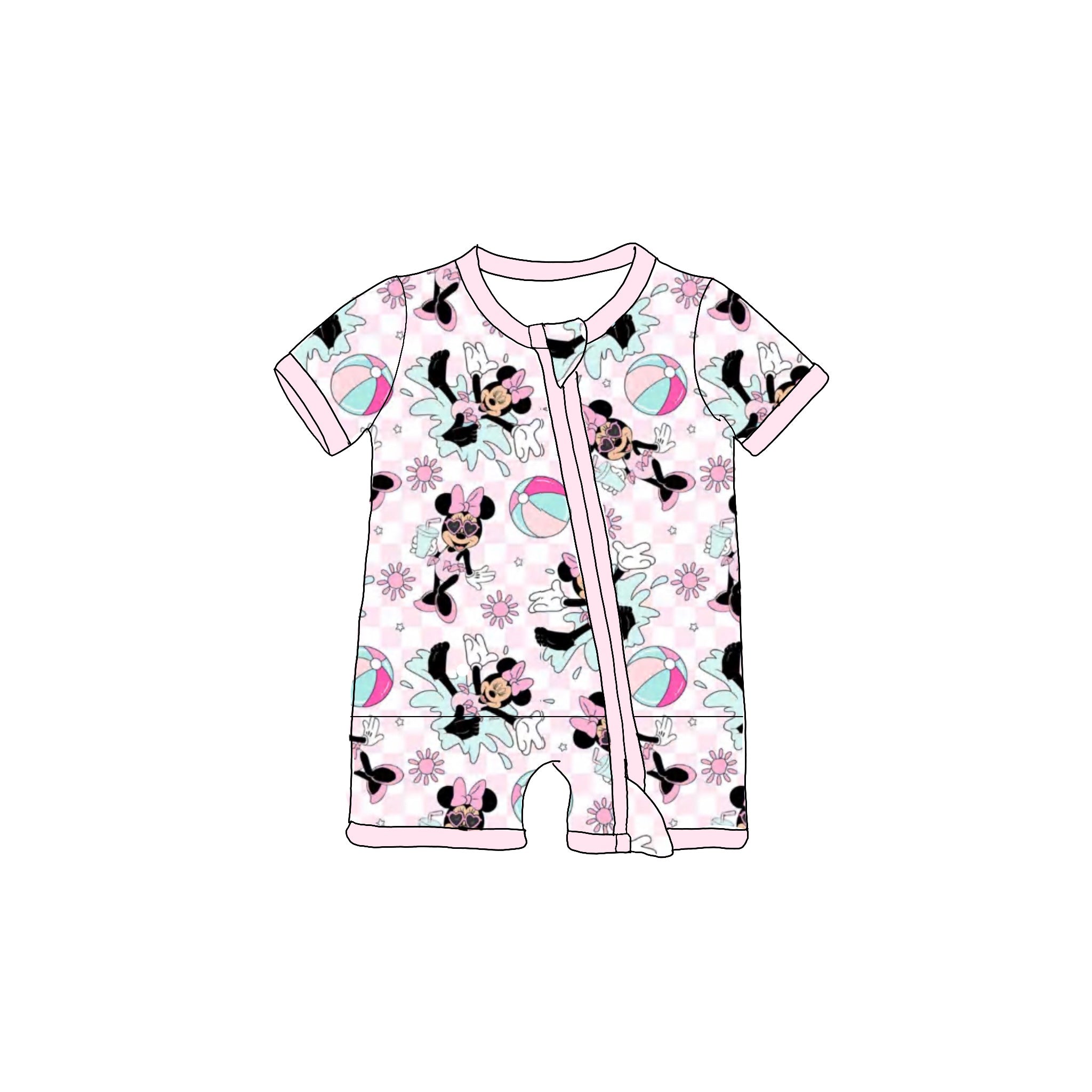 Minnie Summer Shortie Romper