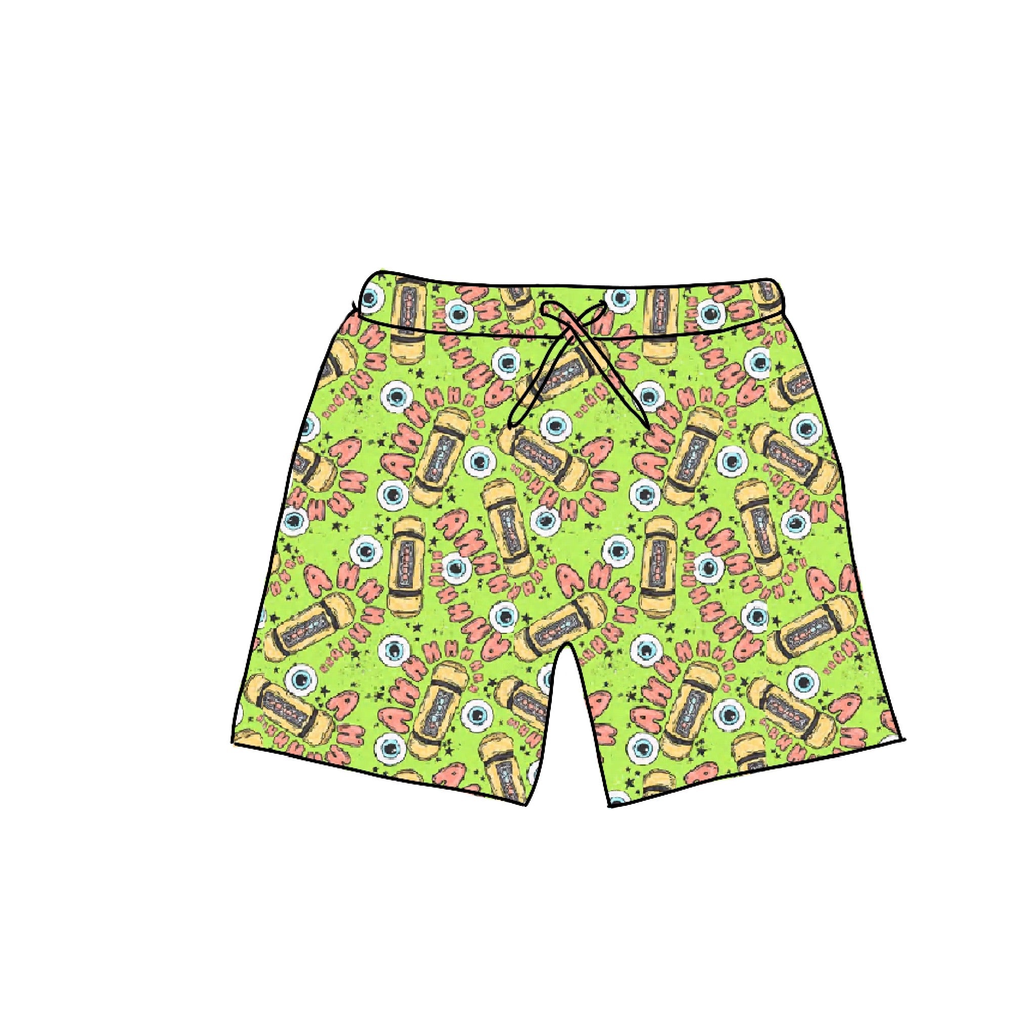 Scream Can Men’s Swim Trunks