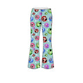 A Hot Dog Holiday Adult bamboo Flare Pants and Shirt Set