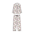 CLARK! 2-piece button down set