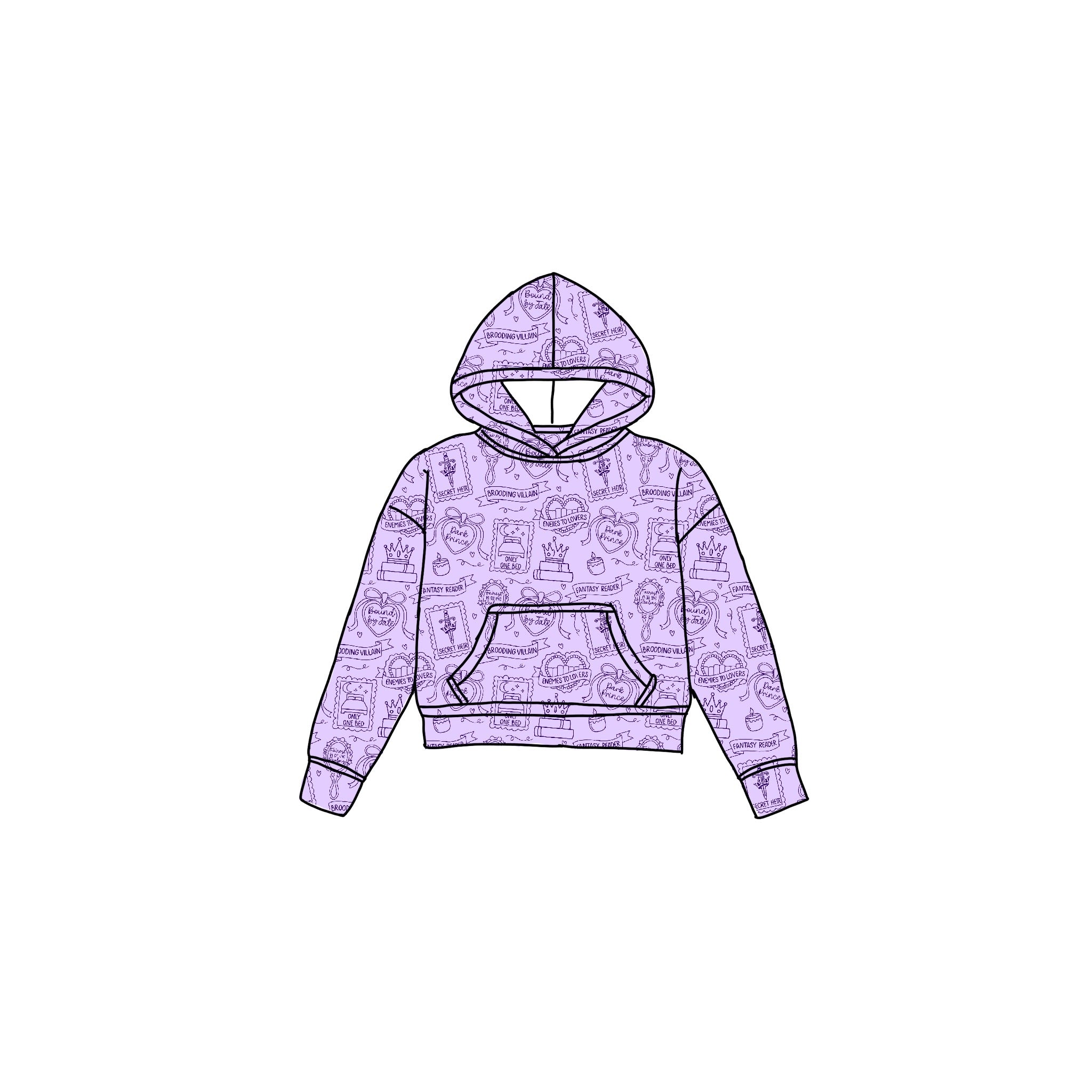 Enchanted Trope Adults Hoodie
