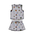 Villainous Squiggle Trim Athletic Set