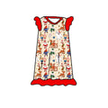Christmas Misfits Flutter Sleeve Nightgown