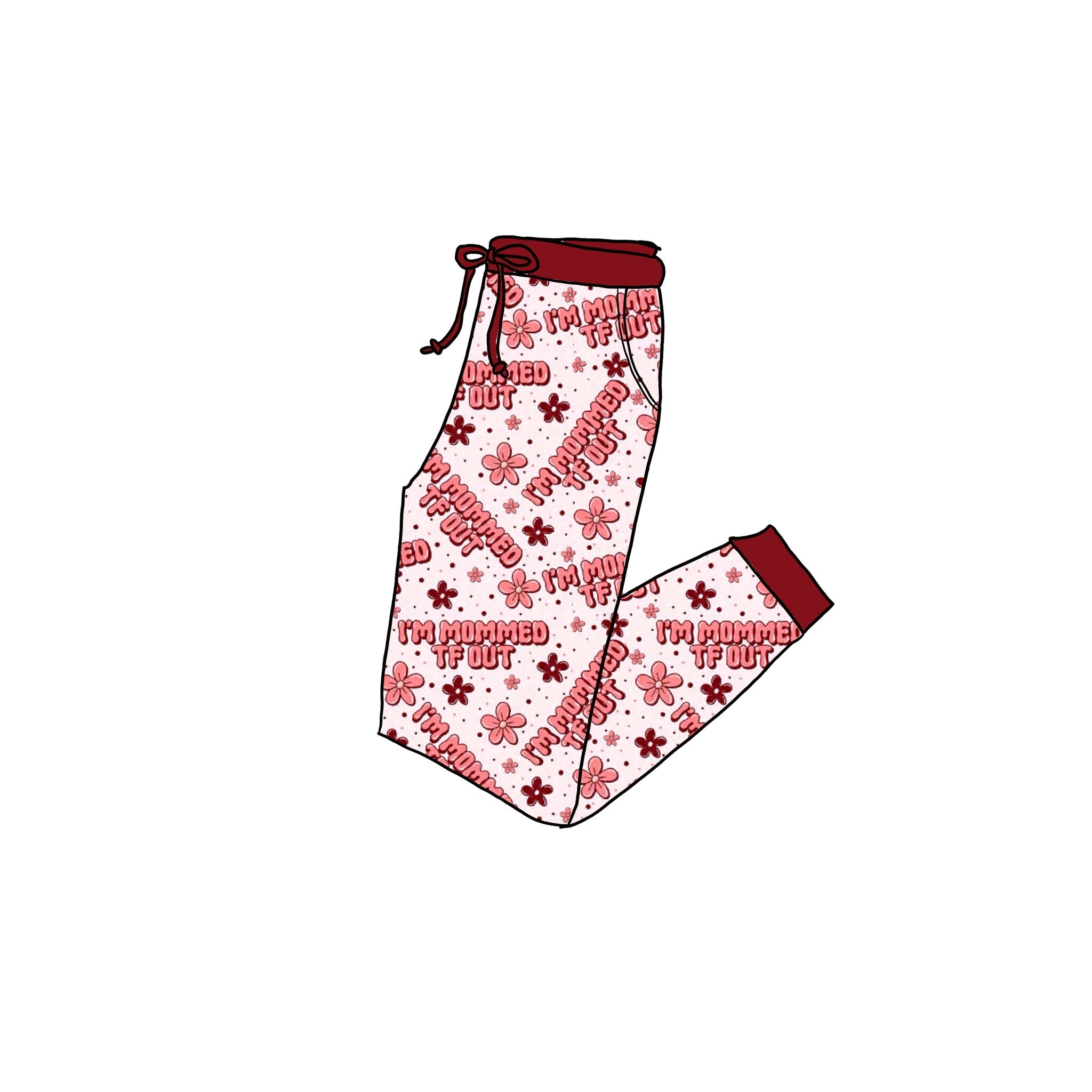 Mommin’ Adult bamboo joggers