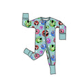 A Hot Dog Holiday Bamboo Zippie Romper