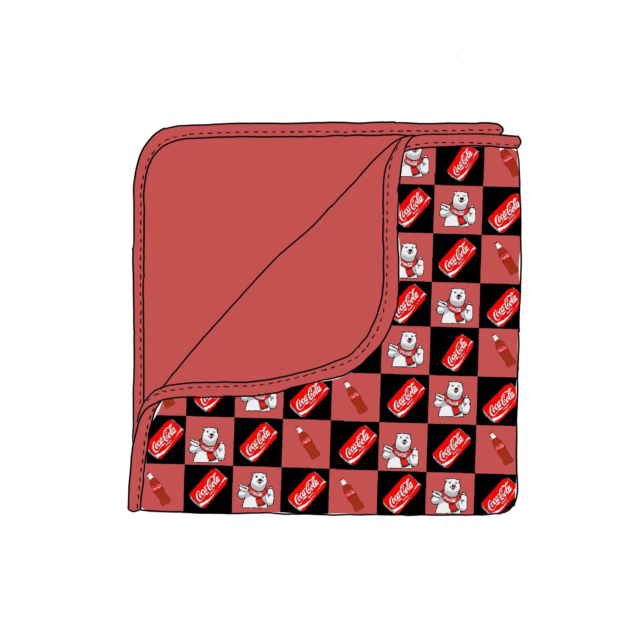 Vintage Cola blanket