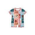 Moana Patch Shortie Romper