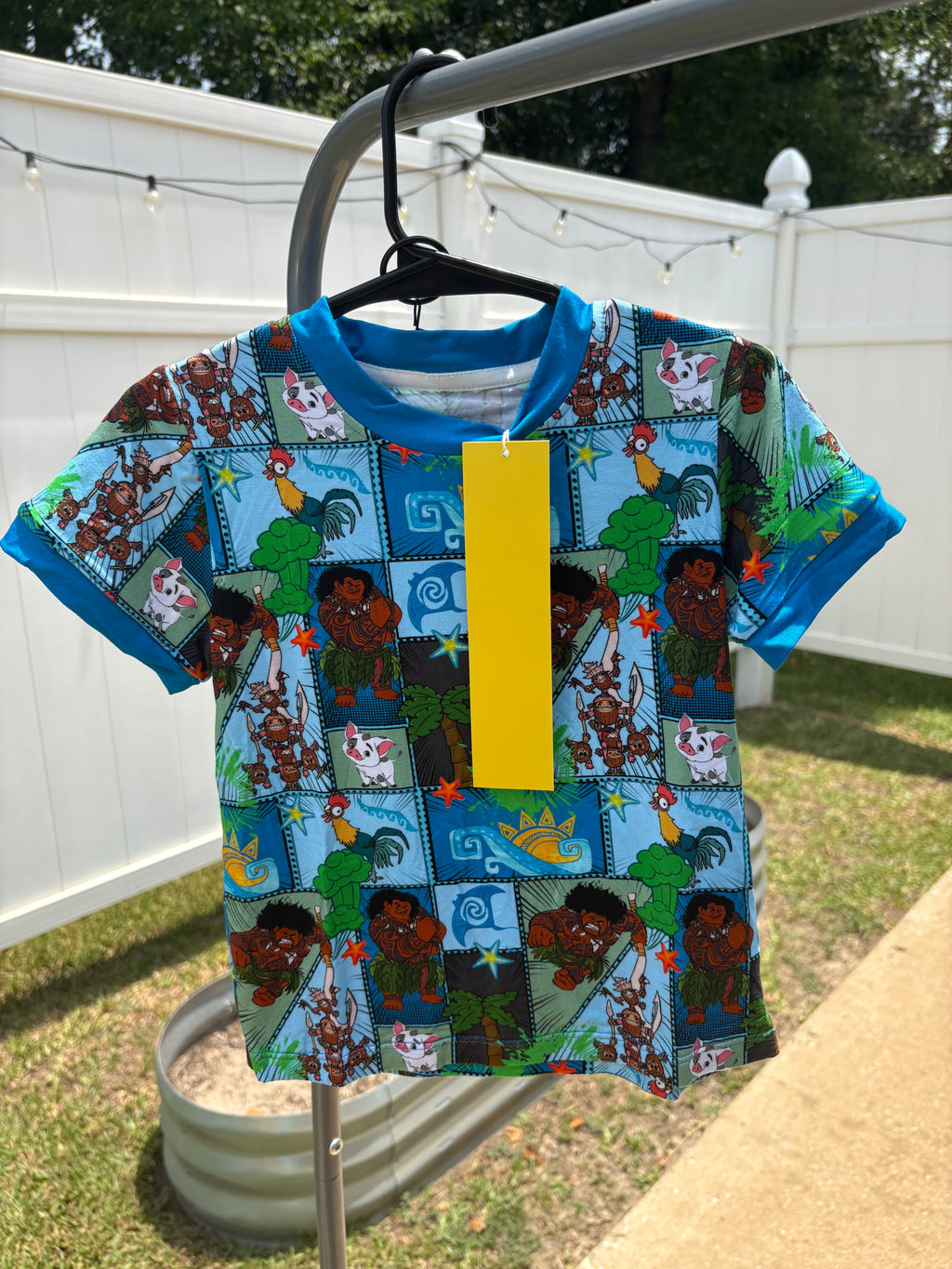 Maui Patch Bamboo Drawstring Short Set