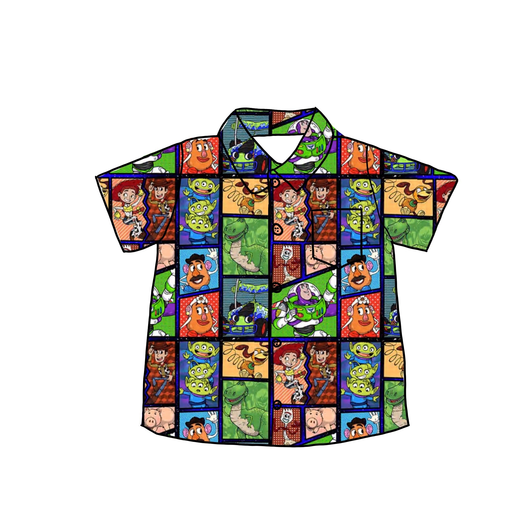 Andy’s Room Button Down