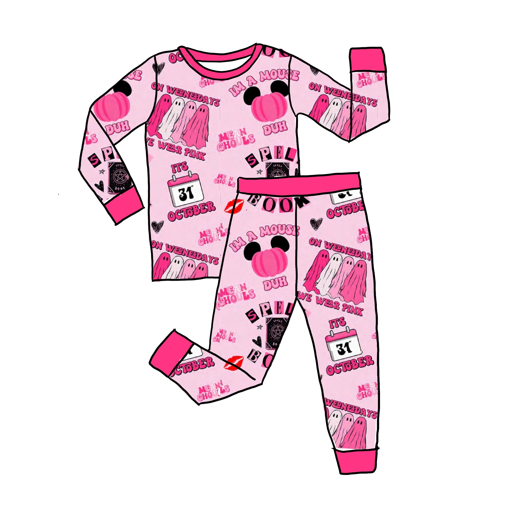 Mean Ghouls 2 piece set