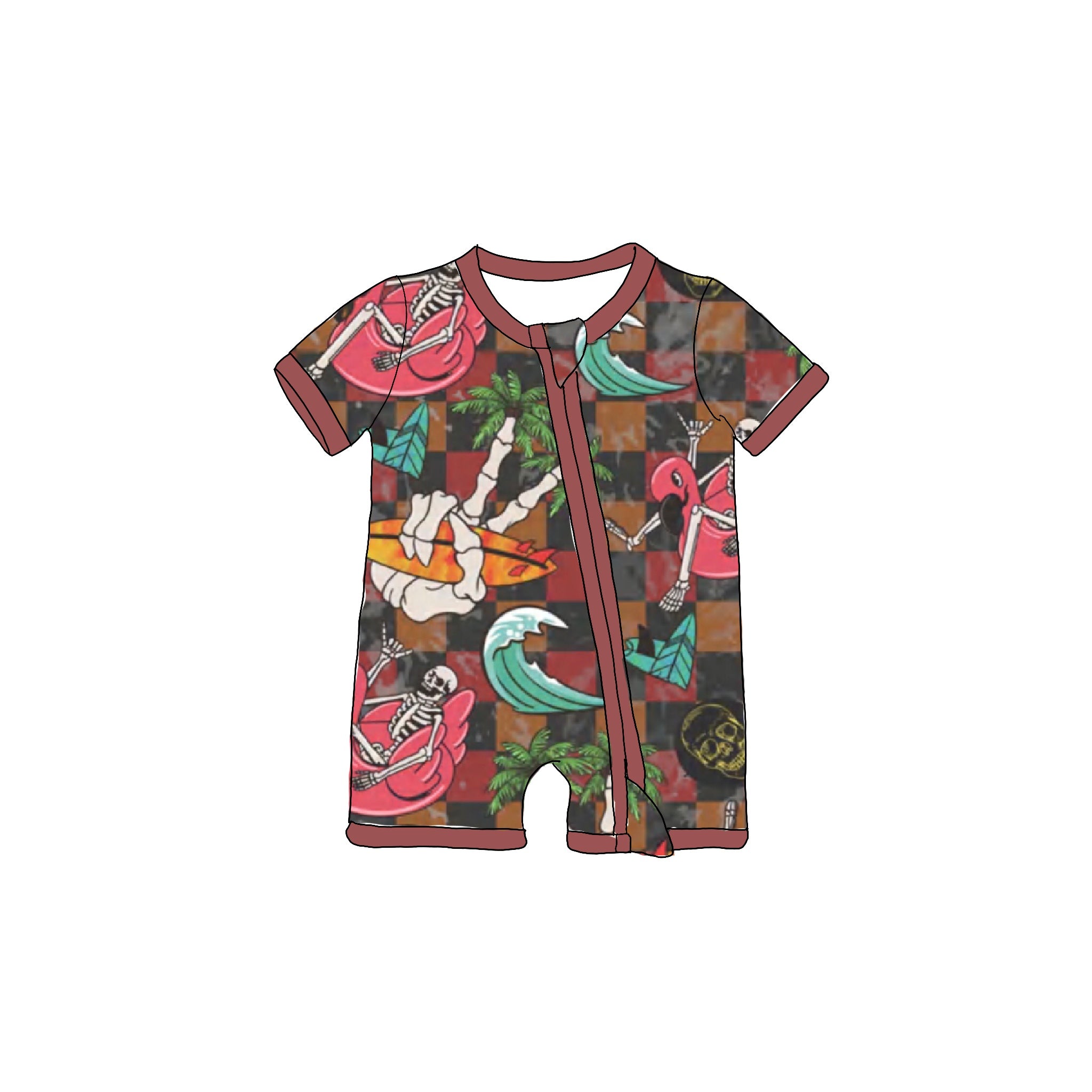 Summerween Shortie Romper