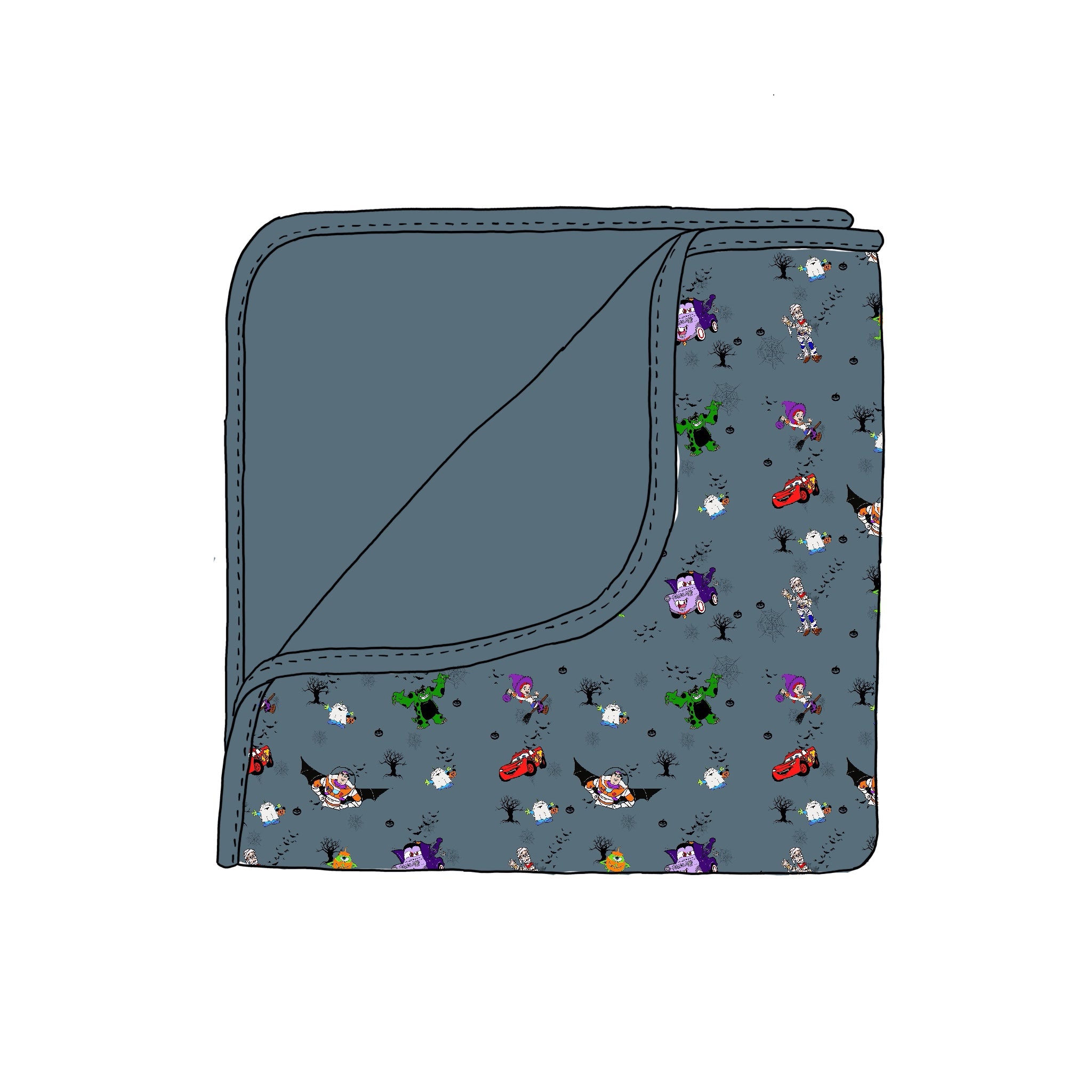 Pixar Frights Blanket