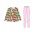 Feeling Grinchy Peplum with leggings