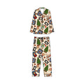VHS Noel 2-piece button down set