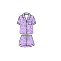 Enchanted Trope Women’s Button Down and Short set