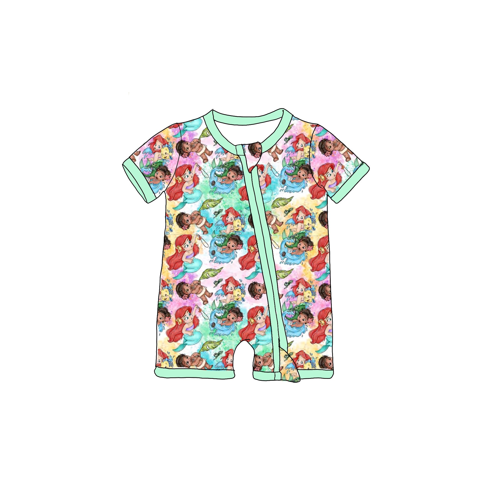 Ocean Babies Shortie Romper