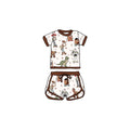 Rodeo Roundup Bamboo Drawstring Short Set